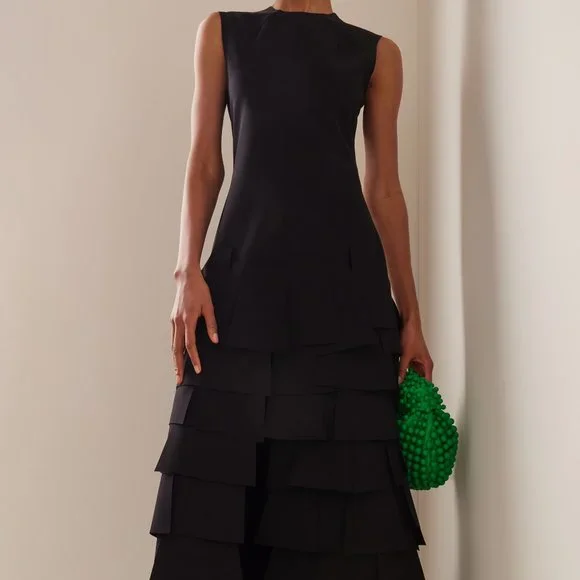Awake | Dresses | Awake Mode Sleeveless Laser Cut Elements Maxi Dress Black  Fcm286 | Poshmark